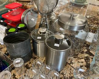 Stainless cannisters