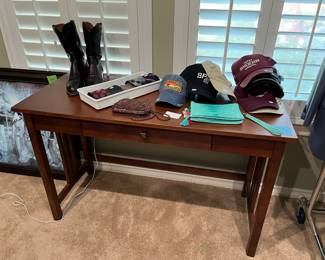 Mision oak library desk