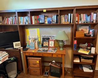 Large library wall unit - FULL OF GOOD BOOKS