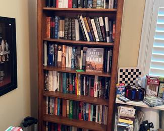 Nearly 8' tall bookcase!