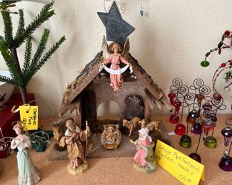 Vintage Fontanini Nativity scene