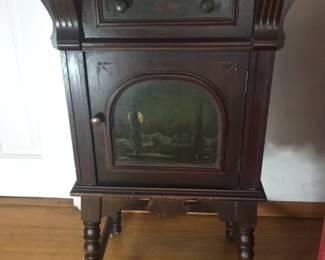 Antique smoke stand