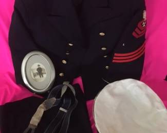 Vintage Child's Navy officer's uniform