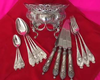 Antique 800 & sterling Silver