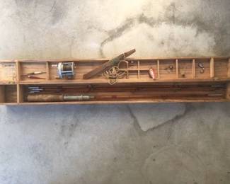 Antique bamboo fly rod