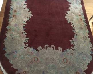 Larger Chinese rug 7'4" X 4'5"