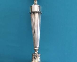 British Sterling candlestick