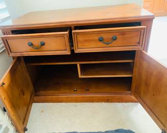 Inside Media Cabinet