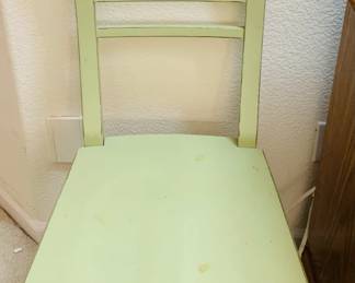 Vintage Green Chair