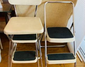 Utility Fold Out Step Stool / Counter Chair