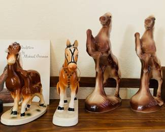 Vintage Porcelain Horses