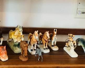 Vintage Porcelain Horses