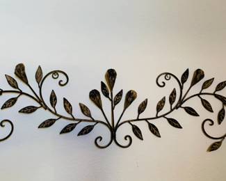 Metal Scroll Wall Decor