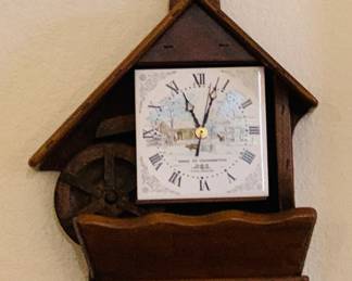 Home for Thanksgiving Clock
