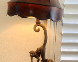 Vintage Circus Table Lamp