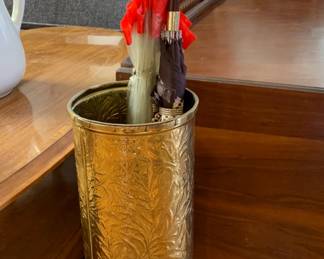 Brass Umbrella / Cane Stand