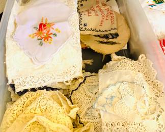 Doilies / Embroidered Items