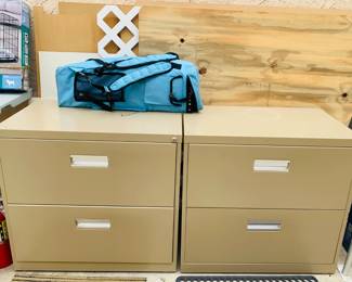 Lateral file cabinets