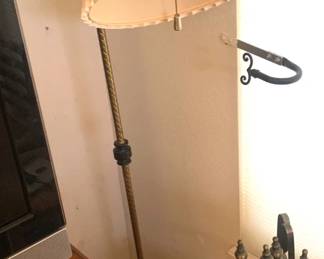 Cast Iron / Brass Floor Lamp