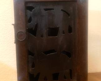 Vintage Key Box with Elephants