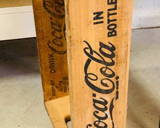 Vintage Coca Cola crate