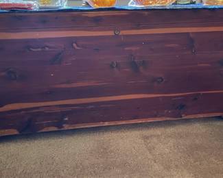 antique wood chest