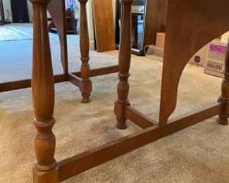 wooden kitchen dining table 