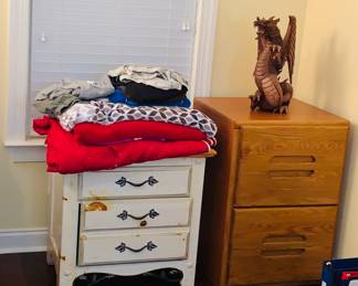 NIGHT STAND, FILE CABINET