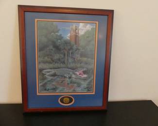 Hand Signed/Numbered/Matted/Framed "Spirits of the Swamp" by Joe Belt