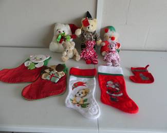 Christmas Plushes & Stockings