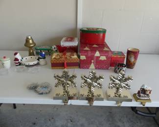 Bin of Christmas Odds & Ends