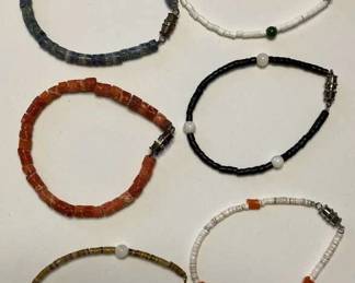 HPT010 Hand Made Heishi Bracelets (6)