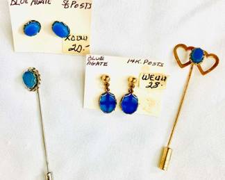 HPT008 Blue Lace Agate Sets (2)