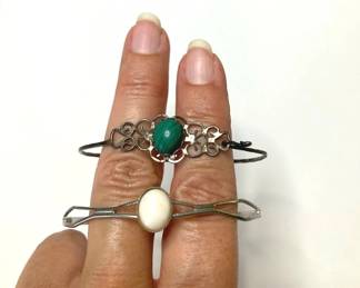 HPT019 Sterling Silver Gemstone Bracelets