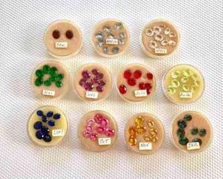 HPT126 Month Gemstones - Synthetic 