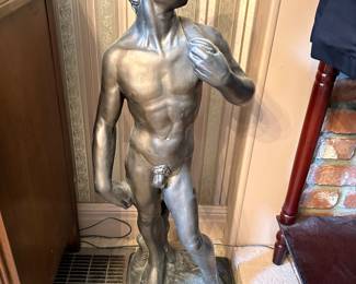 DAVID OF MICHELANGELO REPLICA 1960'S