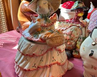 FITZ & FLOYD COOKIE JAR