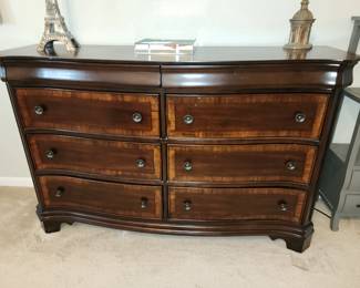 8 Drawer Dresser - Matches bed along with a nightstand