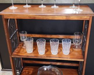 Display Shelf - Wine Goblets - Princes House Glasses