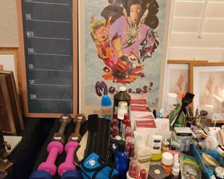 Hand Weights - Personal.Items- Make Up - Hair Products