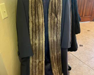 Vintage chinchilla coat, fur, no moth holes 