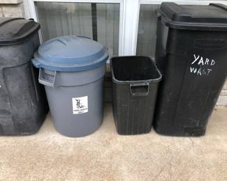 TRASH CANS