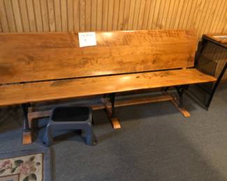 SCHOOL BENCH