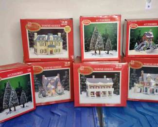 Dickens Collectibles, Lighted Houses and Accessories