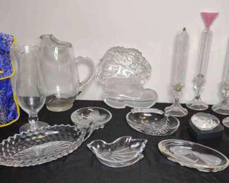 Hand Blown Glass Oil Tapers