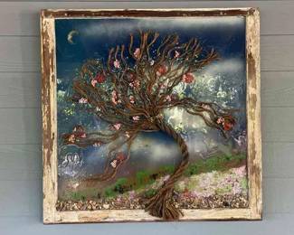 Hand Made Framed Nostalgic Art