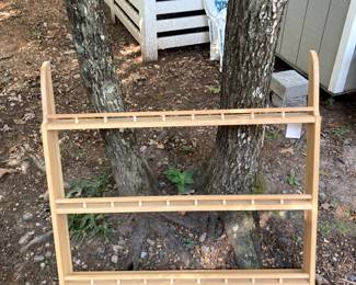 Wooden shelf 36in tall 37.5in wide 4in deep