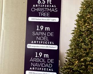 6.5 Foot Artificial tree