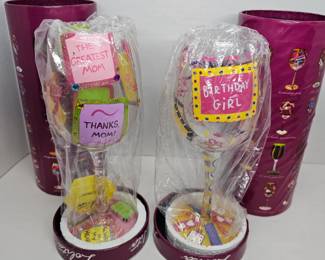 Lolita Wine Glass - The Greatest Mom & Birthday Girl