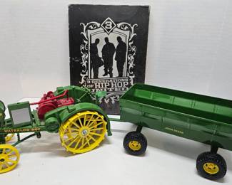 John Deere Waterloo Boy Tractor & Trailer, 3 Generations of Hip Hop United DVD